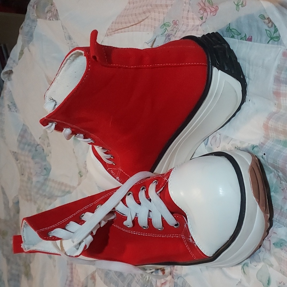 Red High Tops